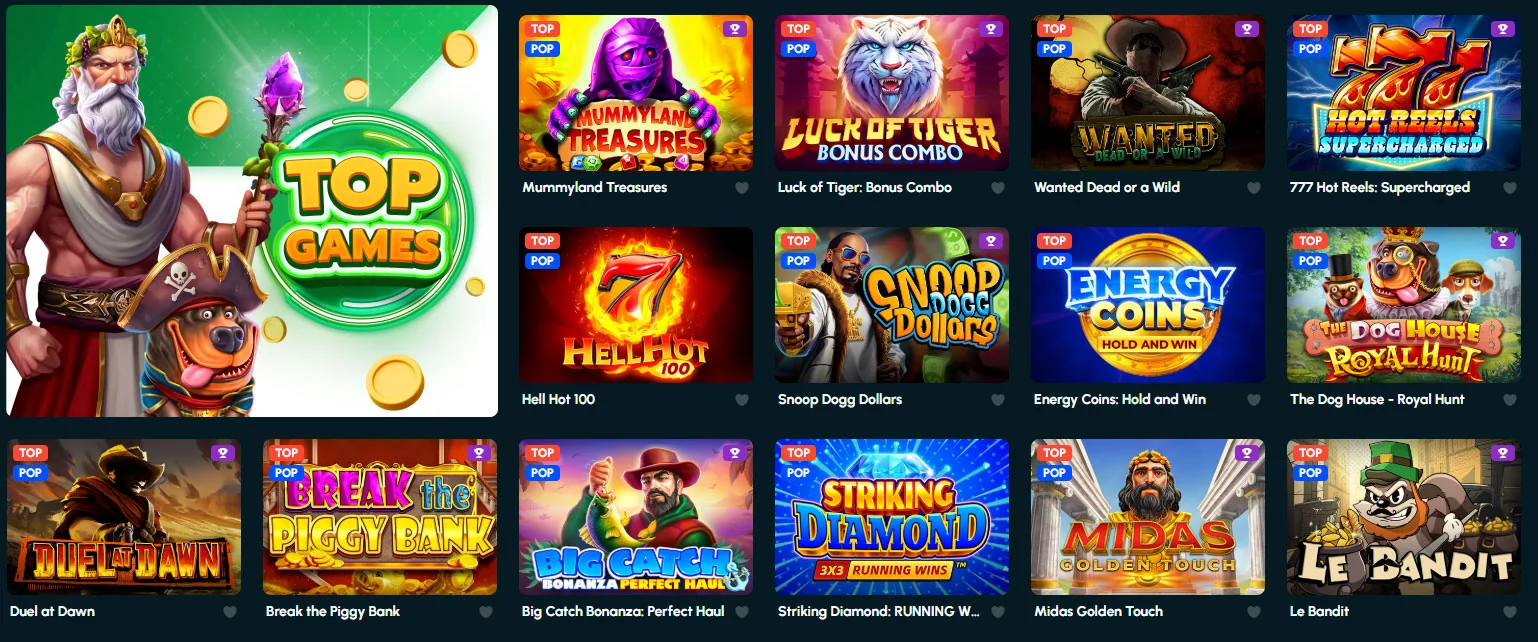 TOP games richville casino